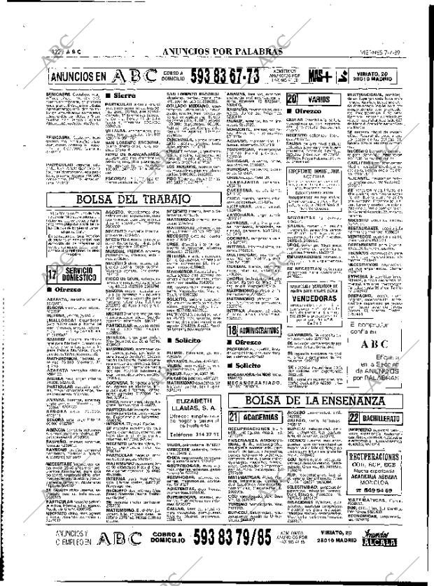ABC MADRID 07-07-1989 página 122