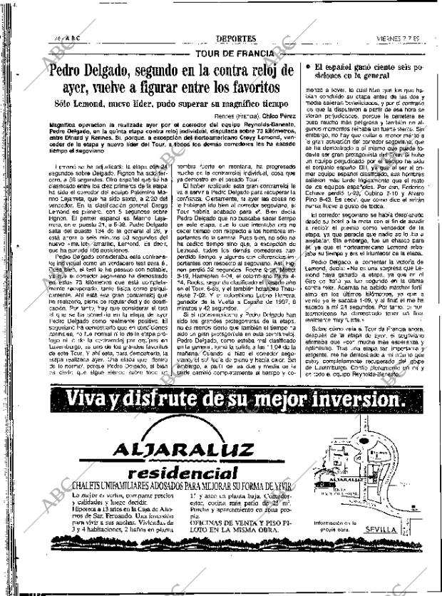 ABC SEVILLA 07-07-1989 página 76