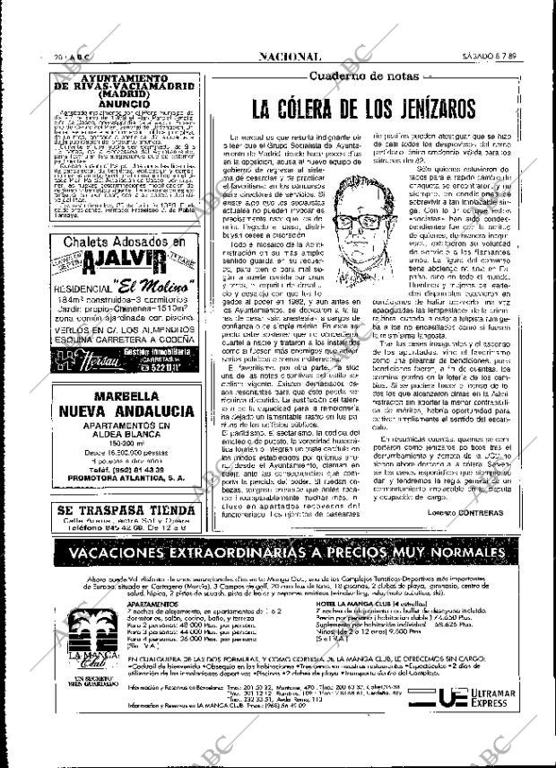 ABC MADRID 08-07-1989 página 20