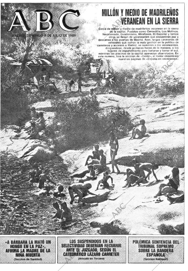 ABC MADRID 09-07-1989 página 1
