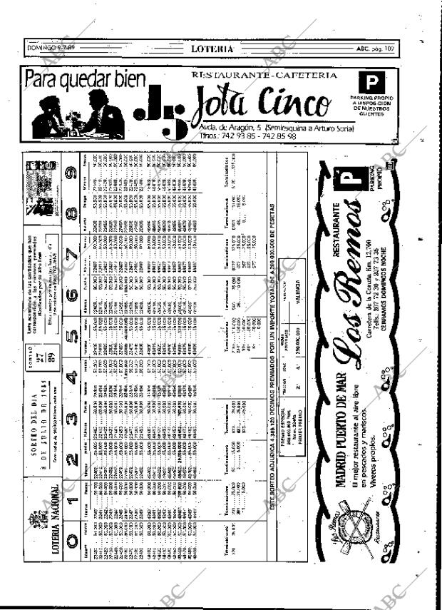 ABC MADRID 09-07-1989 página 109
