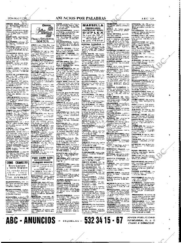 ABC MADRID 09-07-1989 página 129