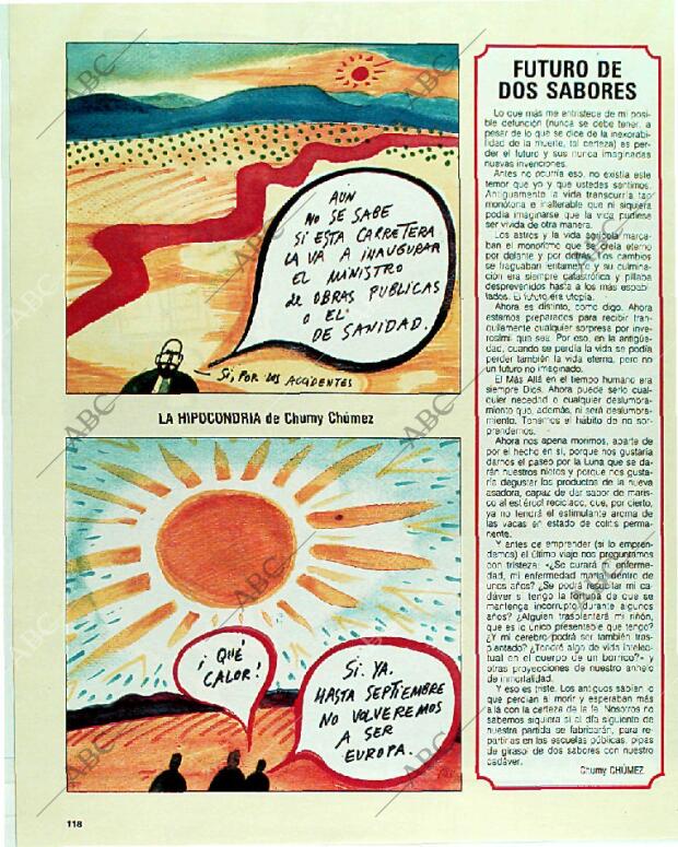 BLANCO Y NEGRO MADRID 09-07-1989 página 118