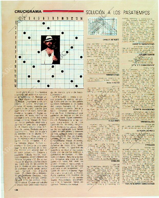 BLANCO Y NEGRO MADRID 09-07-1989 página 138