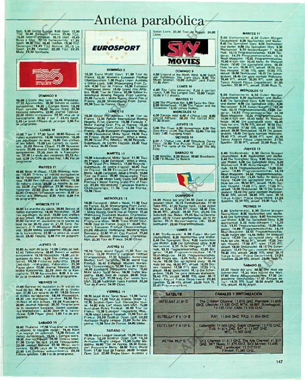 BLANCO Y NEGRO MADRID 09-07-1989 página 147