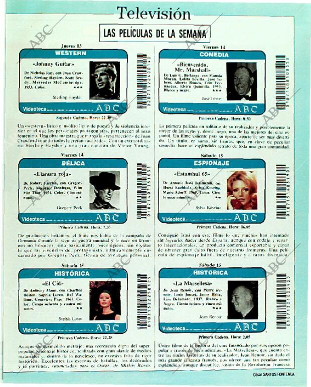 BLANCO Y NEGRO MADRID 09-07-1989 página 149