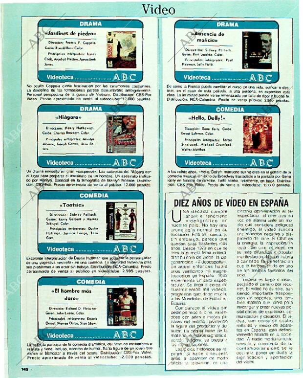 BLANCO Y NEGRO MADRID 09-07-1989 página 152