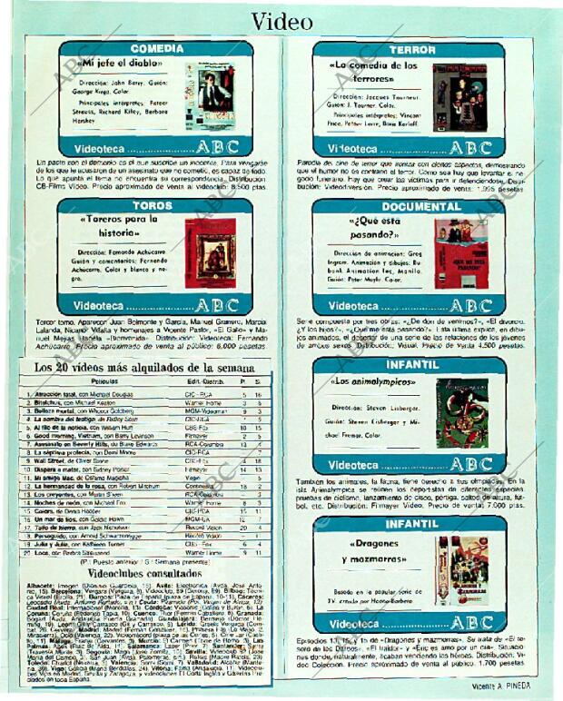 BLANCO Y NEGRO MADRID 09-07-1989 página 153