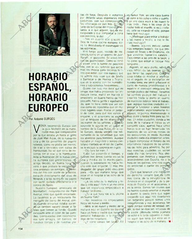 BLANCO Y NEGRO MADRID 09-07-1989 página 154