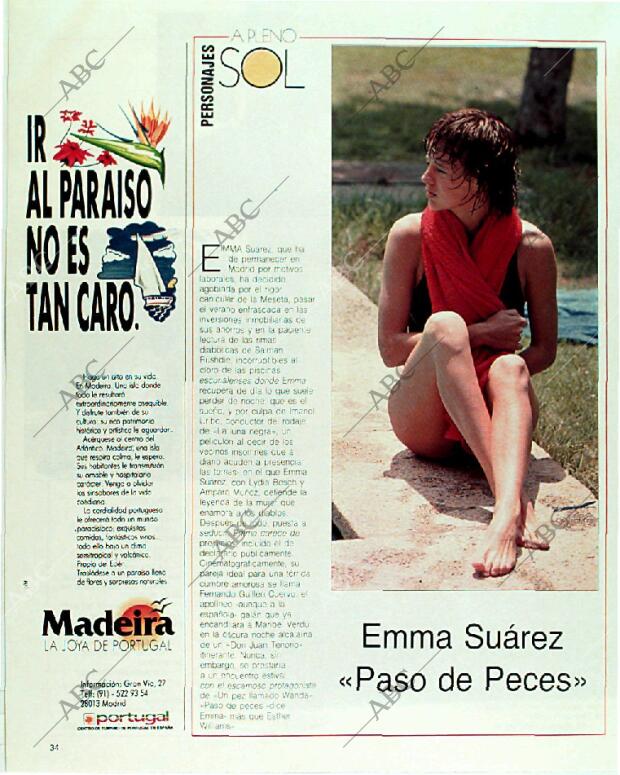 BLANCO Y NEGRO MADRID 09-07-1989 página 34