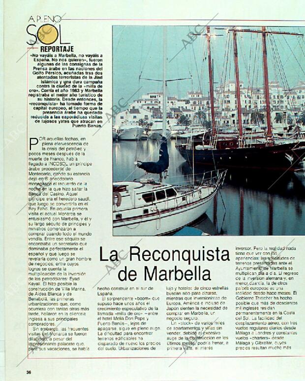 BLANCO Y NEGRO MADRID 09-07-1989 página 36