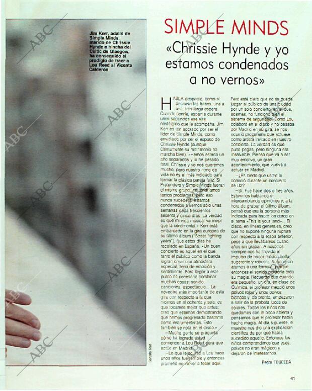 BLANCO Y NEGRO MADRID 09-07-1989 página 41