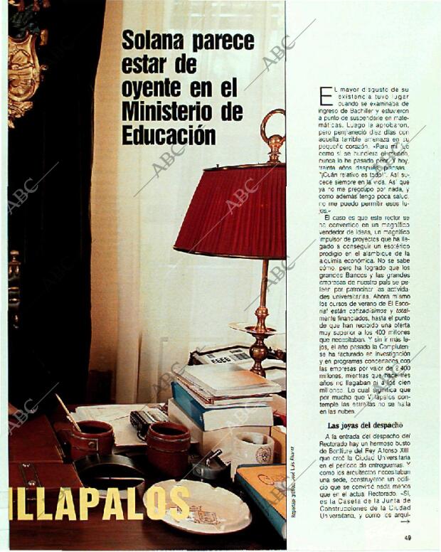 BLANCO Y NEGRO MADRID 09-07-1989 página 49