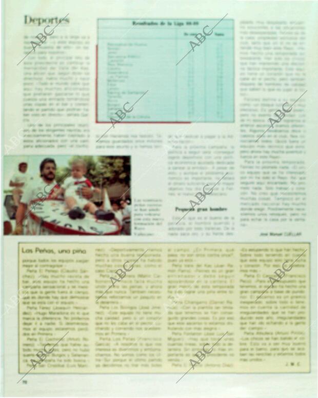 BLANCO Y NEGRO MADRID 09-07-1989 página 72