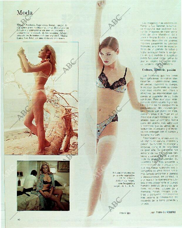 BLANCO Y NEGRO MADRID 09-07-1989 página 90