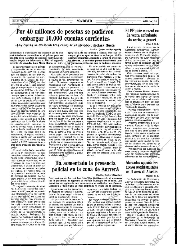 ABC MADRID 10-07-1989 página 33