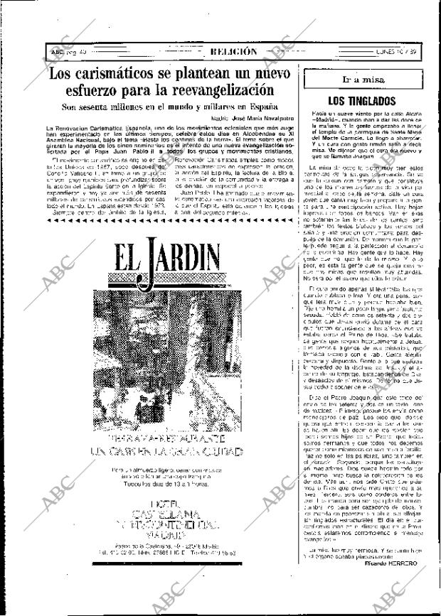 ABC MADRID 10-07-1989 página 40