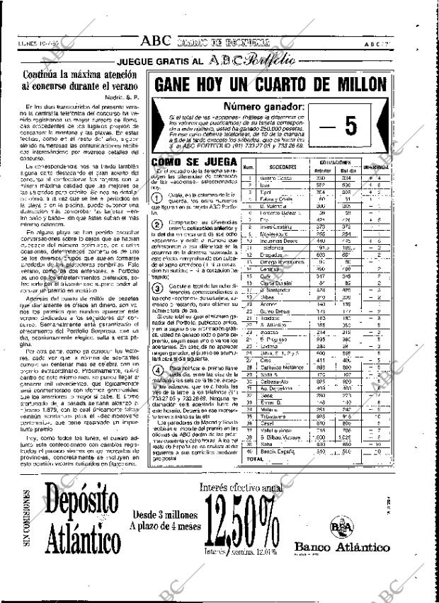 ABC MADRID 10-07-1989 página 71