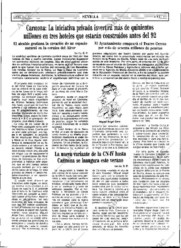 ABC SEVILLA 10-07-1989 página 41