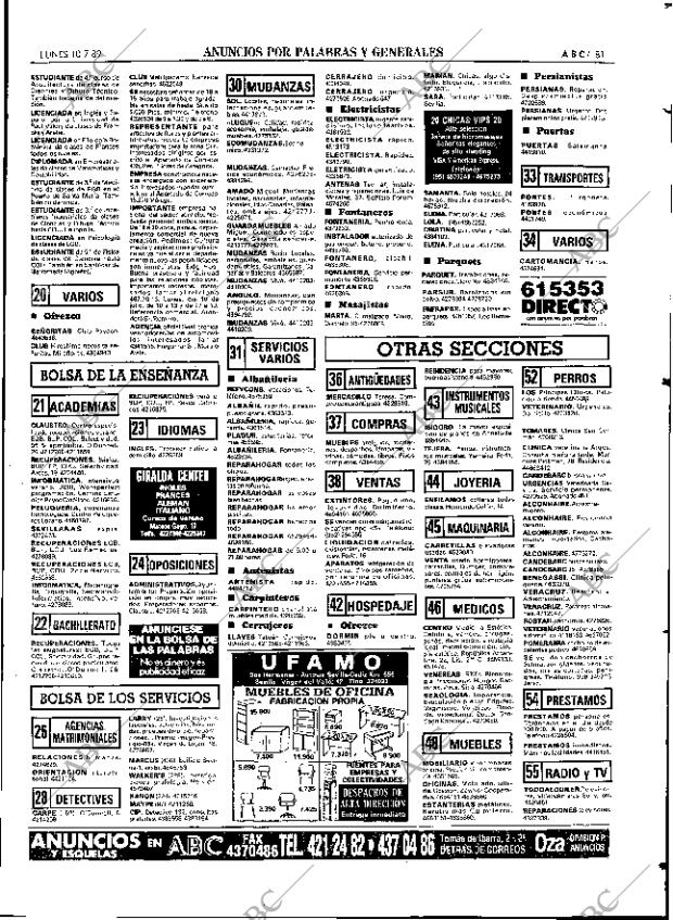 ABC SEVILLA 10-07-1989 página 81