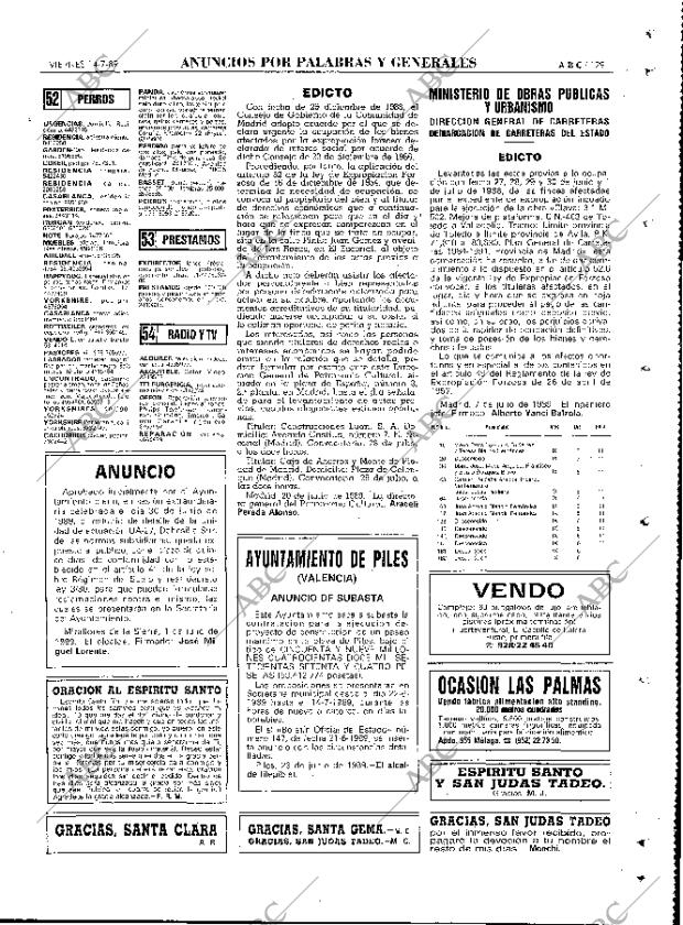 ABC MADRID 14-07-1989 página 129