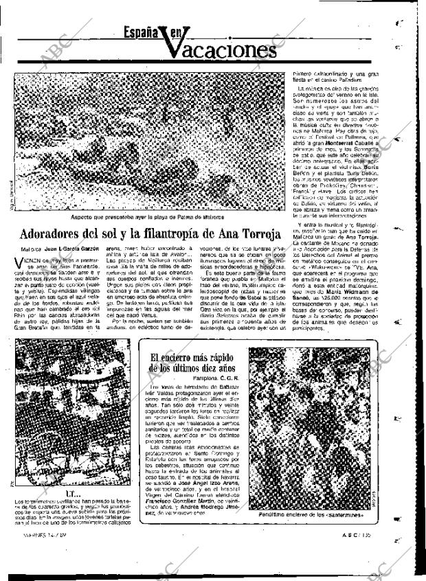 ABC MADRID 14-07-1989 página 135
