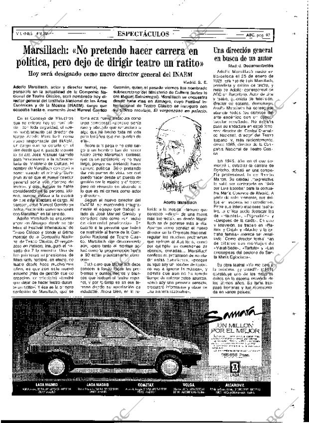 ABC MADRID 14-07-1989 página 97