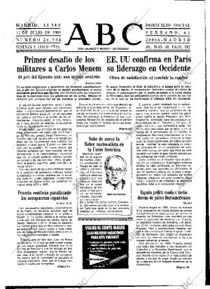 ABC MADRID 17-07-1989 página 11