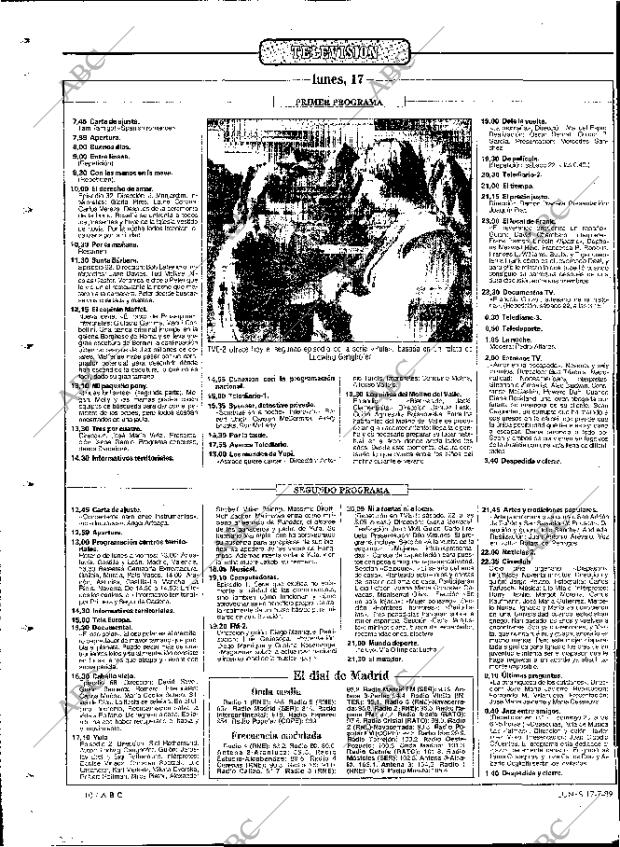 ABC MADRID 17-07-1989 página 110
