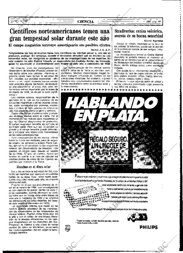 ABC MADRID 17-07-1989 página 49