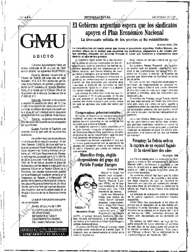 ABC SEVILLA 19-07-1989 página 24