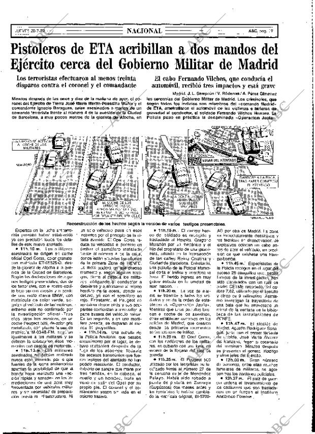 ABC MADRID 20-07-1989 página 19