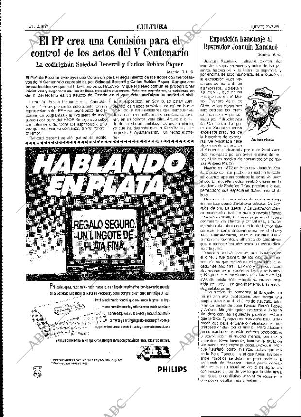 ABC MADRID 20-07-1989 página 42
