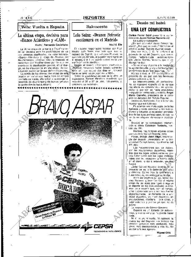 ABC MADRID 20-07-1989 página 78