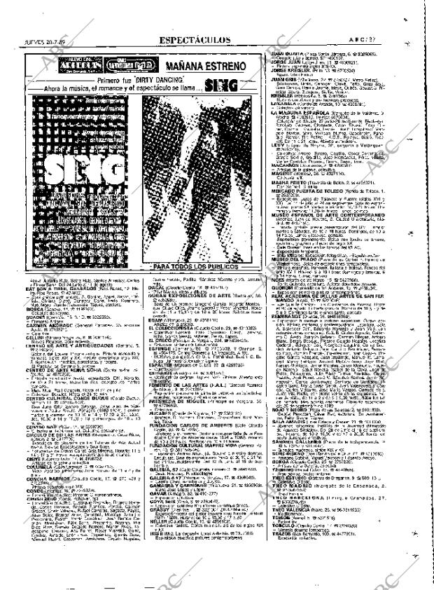 ABC MADRID 20-07-1989 página 87