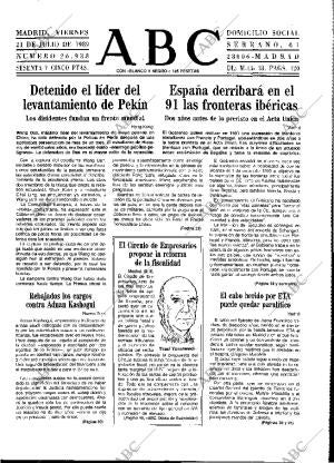 ABC MADRID 21-07-1989 página 13