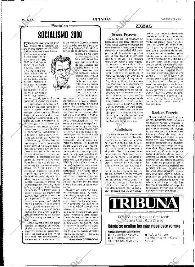 ABC MADRID 21-07-1989 página 16