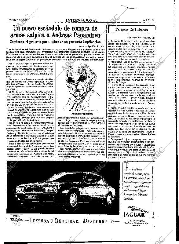 ABC MADRID 21-07-1989 página 29