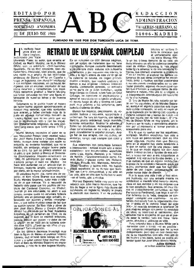 ABC MADRID 21-07-1989 página 3