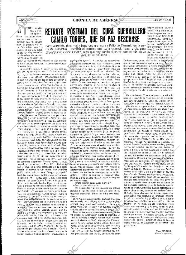 ABC MADRID 21-07-1989 página 32