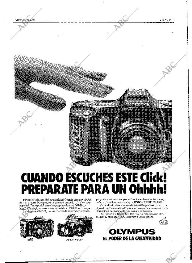 ABC MADRID 21-07-1989 página 33