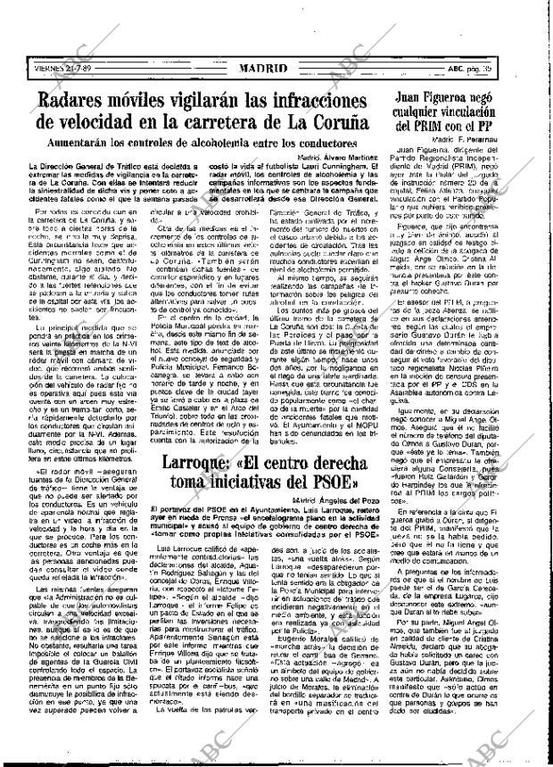 ABC MADRID 21-07-1989 página 35