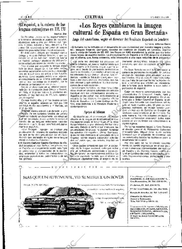 ABC MADRID 21-07-1989 página 40