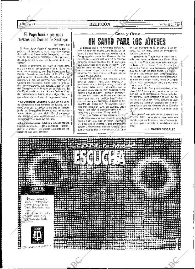 ABC MADRID 21-07-1989 página 44