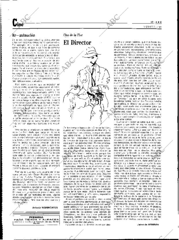 ABC MADRID 21-07-1989 página 68