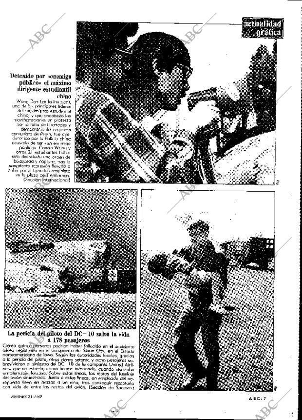 ABC MADRID 21-07-1989 página 7