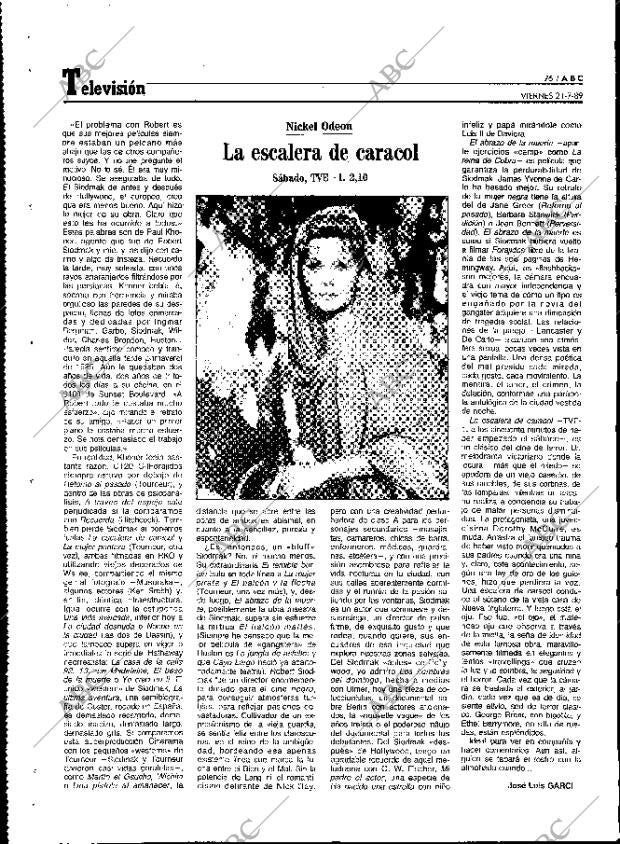 ABC MADRID 21-07-1989 página 76