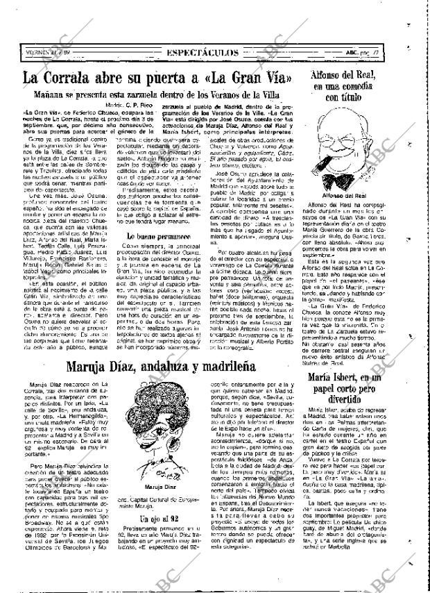 ABC MADRID 21-07-1989 página 77