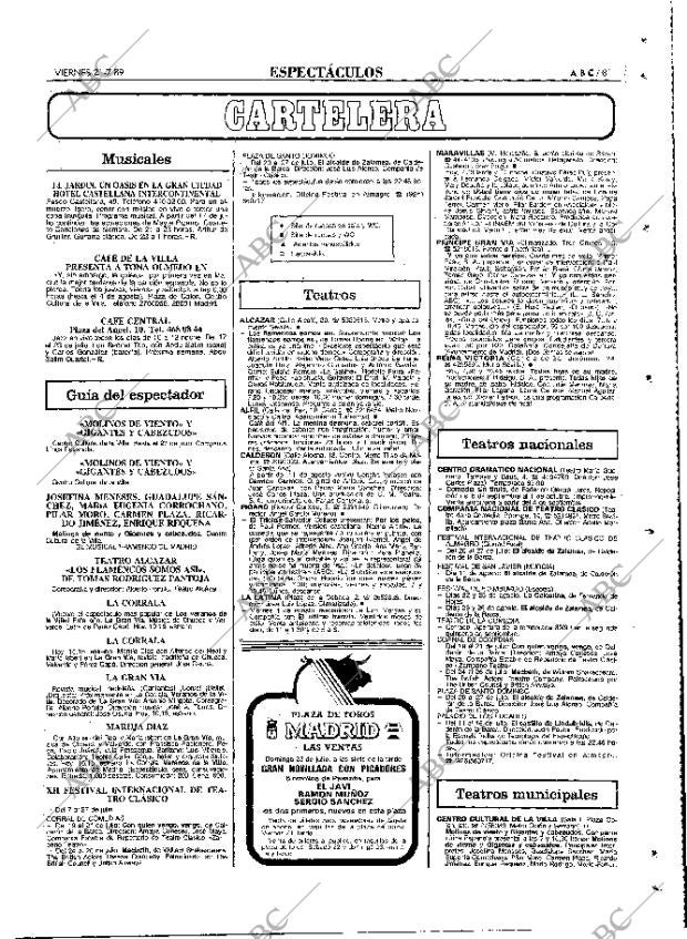 ABC MADRID 21-07-1989 página 81