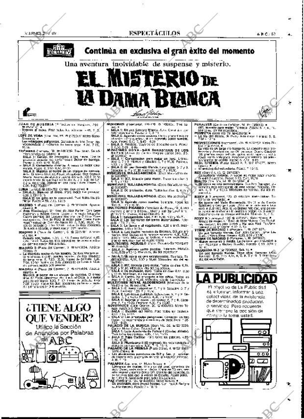 ABC MADRID 21-07-1989 página 83